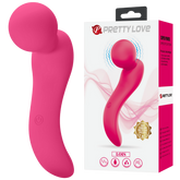 Pretty Love Lois Rechargeable Body Wand Vibrator Pink Body Wands